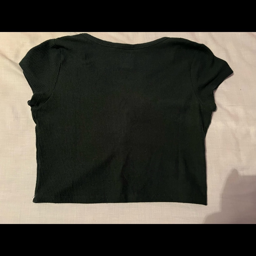 PacSun Green Cropped Tee - Picture 3 of 3